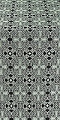 Nicea silk (rayon brocade) (black/silver)