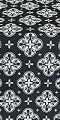Kostroma silk (rayon brocade) (black/silver)