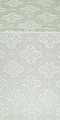 Kostroma silk (rayon brocade) (white/silver)