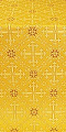 Soloun silk (rayon brocade) (yellow/gold)