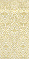 Don silk (rayon brocade) (white/gold)