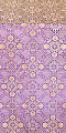 Pskov metallic brocade (violet/gold)