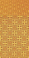 Stone Flower silk (rayon brocade) (claret/gold)