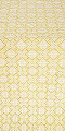 Stone Flower silk (rayon brocade) (white/gold)