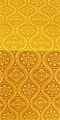 Byzantine silk (rayon brocade) (yellow/gold)