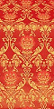Pavlov Rose metallic brocade (red/gold)