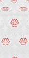 Pavlov Rose metallic brocade (white/silver)