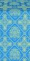 Donetsk metallic brocade (blue/gold)