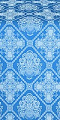 Donetsk metallic brocade (blue/silver)