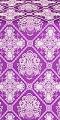 Donetsk metallic brocade (violet/silver)