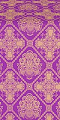 Donetsk silk (rayon brocade) (violet/gold)