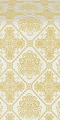 Donetsk silk (rayon brocade) (white/gold)