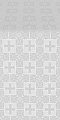 Czar's metallic brocade (white/silver)