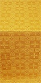 Czar's silk (rayon brocade) (yellow/gold)