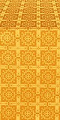 Ryazan metallic brocade (yellow/gold)