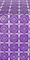 Ryazan silk (rayon brocade) (violet/silver)
