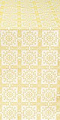 Ryazan silk (rayon brocade) (white/gold)