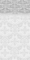 Koursk silk (rayon brocade) (white/silver)