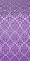 Kazan' metallic brocade (violet/silver)