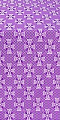 Petrograd metallic brocade (violet/silver)