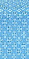 Petrograd silk (rayon brocade) (blue/silver)