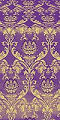 Rose metallic brocade (violet/gold)