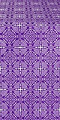 Mourom metallic brocade (violet/silver)