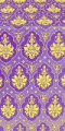 Chernigov silk (rayon brocade) (violet/gold)