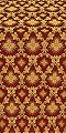 Loza metallic brocade (claret/gold)