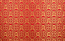 Floral Cross metallic brocade (red/gold)