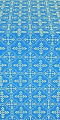 Lyubava metallic brocade (blue/gold)
