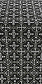Lyubava metallic brocade (black/silver)