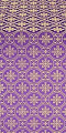 Lavra metallic brocade (violet/gold)