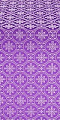 Lavra silk (rayon brocade) (violet/silver)