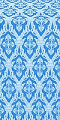 Korona metallic brocade (blue/silver)