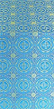 Corinth metallic brocade (blue/gold)
