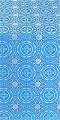 Corinth metallic brocade (blue/silver)