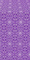 Corinth metallic brocade (violet/silver)
