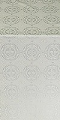 Corinth metallic brocade (white/silver)