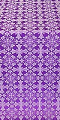 Cornflower metallic brocade (violet/silver)