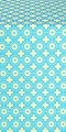Mira Lycia silk (rayon brocade) (blue/gold)