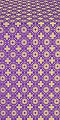 Mira Lycia silk (rayon brocade) (violet/gold)