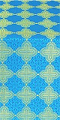 Kolomna silk (rayon brocade) (blue/gold)