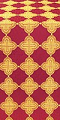 Kolomna silk (rayon brocade) (claret/gold)