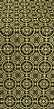 Posad metallic brocade (black/gold)