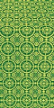 Posad metallic brocade (green/gold)