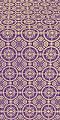 Posad metallic brocade (violet/gold)