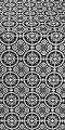 Posad metallic brocade (black/silver)
