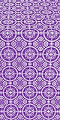 Posad silk (rayon brocade) (violet/silver)