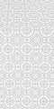 Posad silk (rayon brocade) (white/silver)